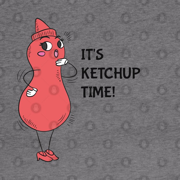 cute ketchup by UniqueDesignsCo